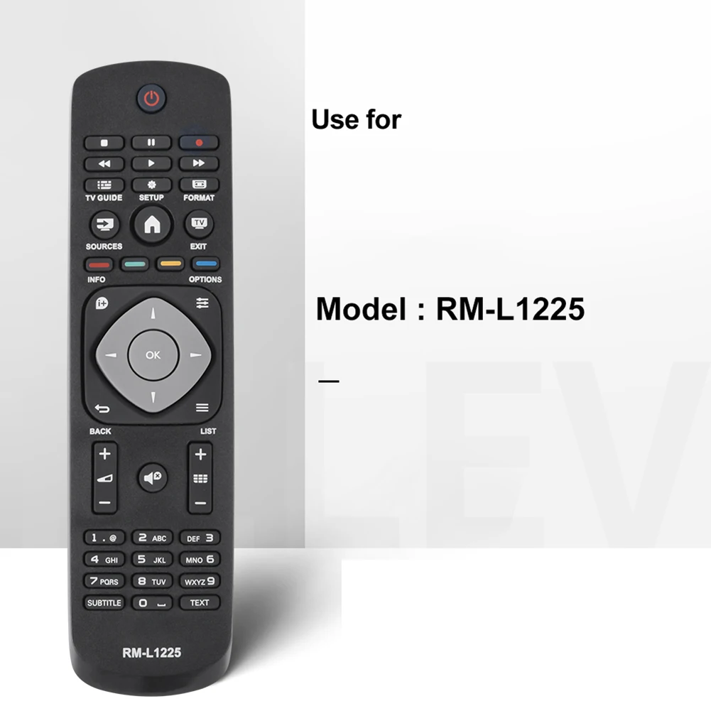 B64CRM-L1225 for Philips TV Remote Control 398GR8BD1NEPHH 47PFH4109/88 32PHH4009 40PFH4009 50PFH4009