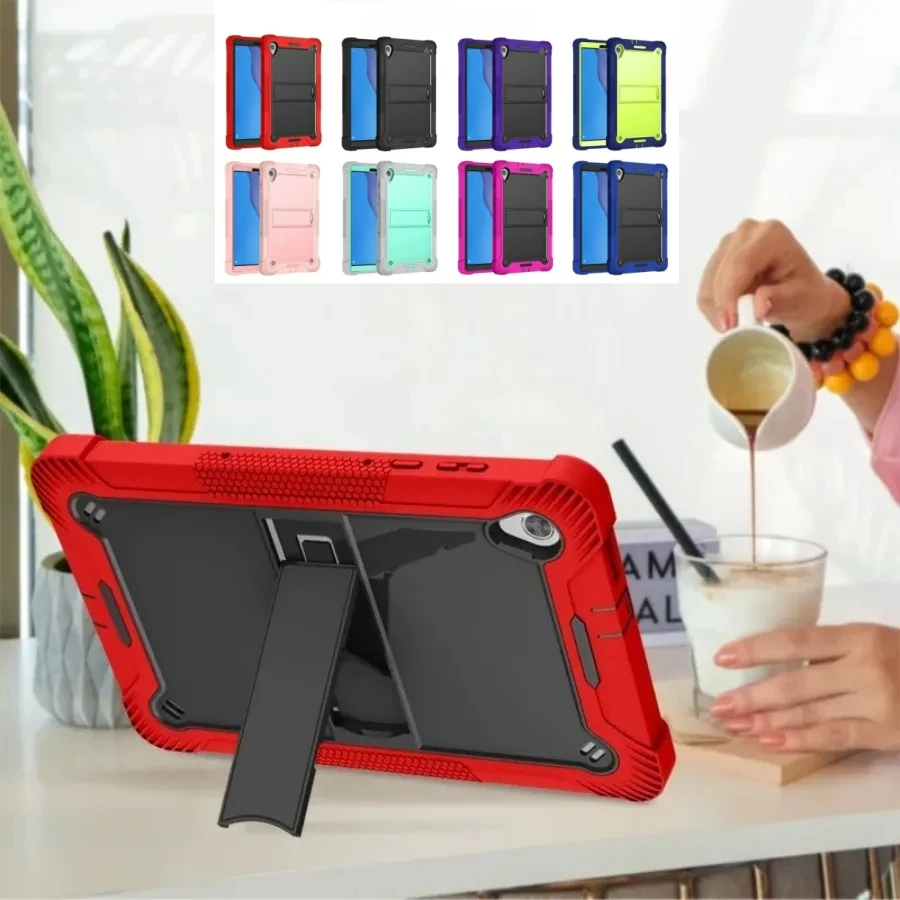 Heavy Duty Stand Case for Lenovo Tab M10 HD 2nd Gen TB-X306F TB-X306X 10.1 inch 2020 10.1
