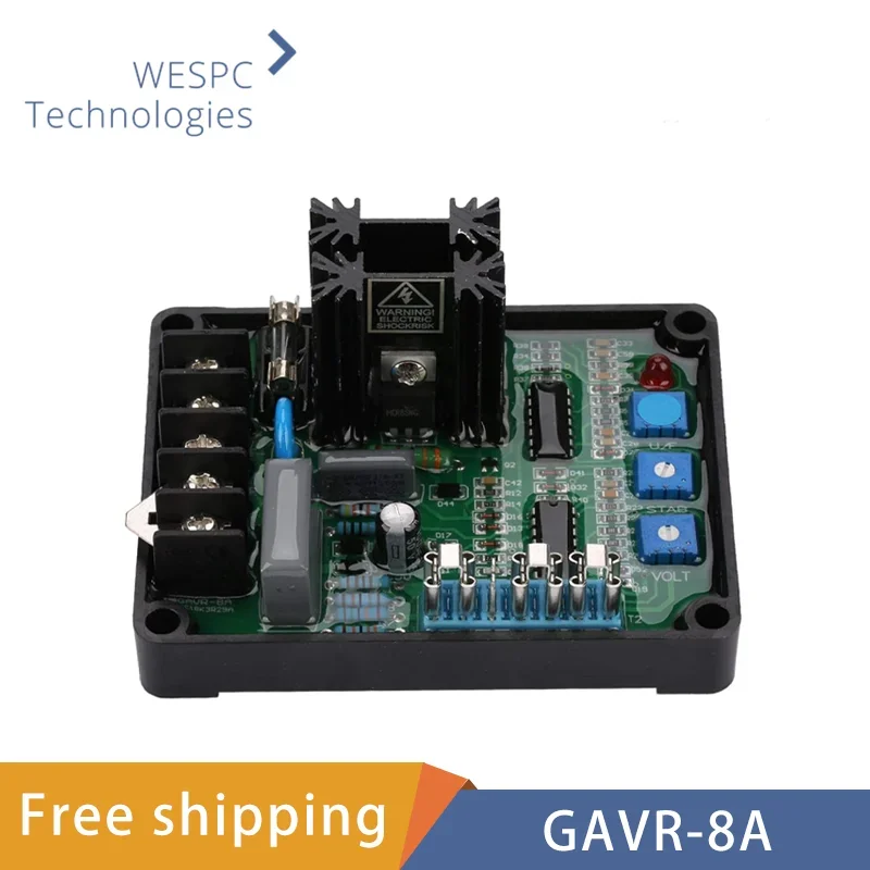 

Electric GAVR-8A Generator AVR Automatic Voltage Regulator Gavr8a 100KVA for Brushless Generator Spare Parts