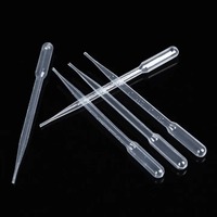 10pc Disposable Plastic Pipette Dropper Scale Graduated Pasteur Laboratory Liquid Dropper Cuentagotas for Lab Supplie 1/3/5/10ml