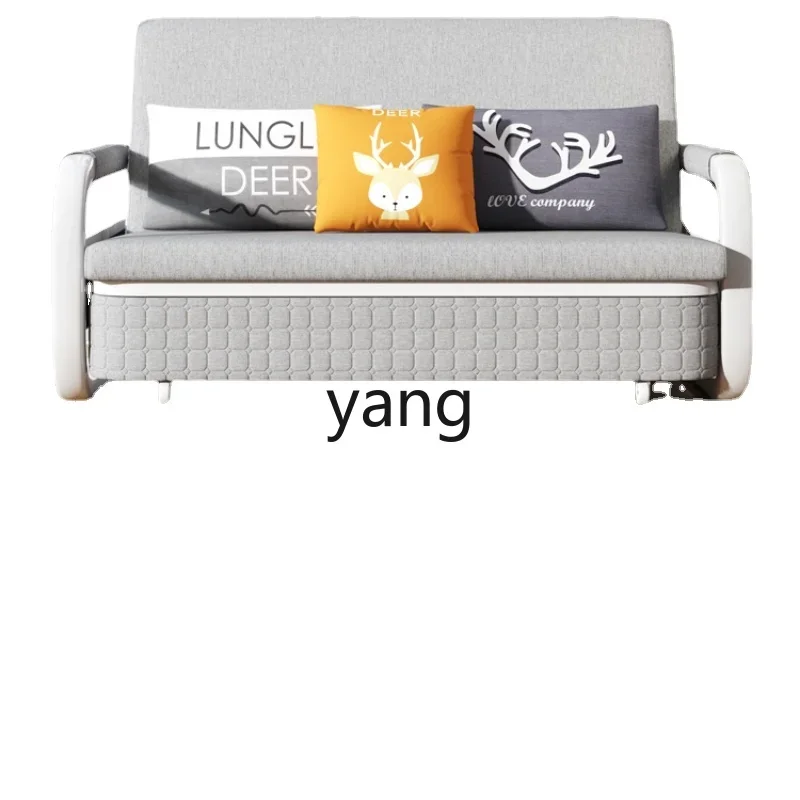 Yhl Dual-Use Multifunctional Foldable Double 1.2 Small Apartment Living Room Sofa 1.5 M 1 M Single