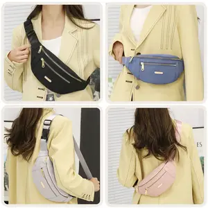 Leichte Crossbody -Taschen für Männer und Frauen, Fanny -Packs, Taillengürtel, Pum -Bag zum Laufen, Spaziergänge, Reisen, Training, Mode 10 Hauptverkäufe Pochet - №7