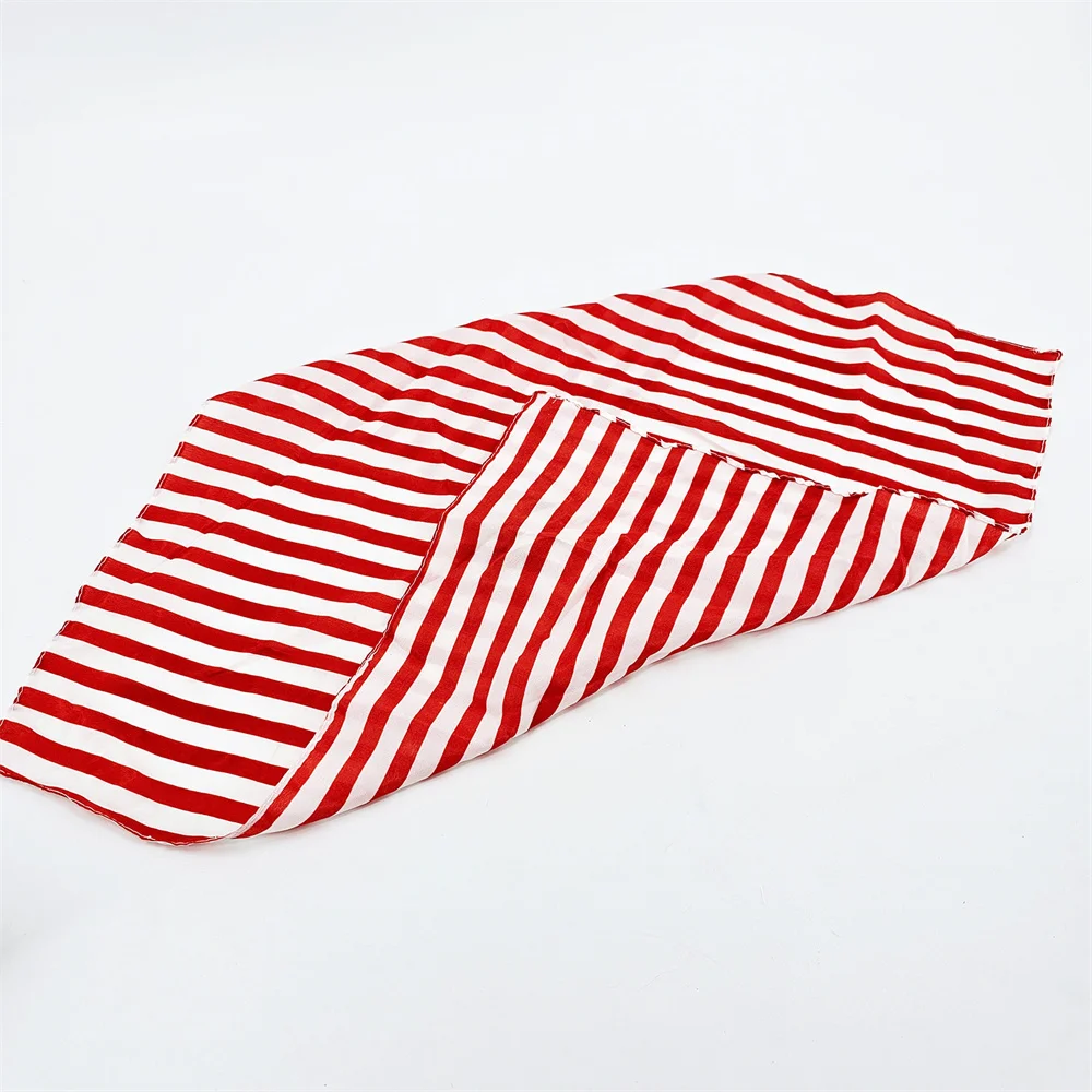 스트라이프 플립 빠른 변경 실크 매직 트릭 45*45cm 줄무늬 스카프 지팡이 닫기 무대 거리 매직 소품 액세서리 Illusions Gi