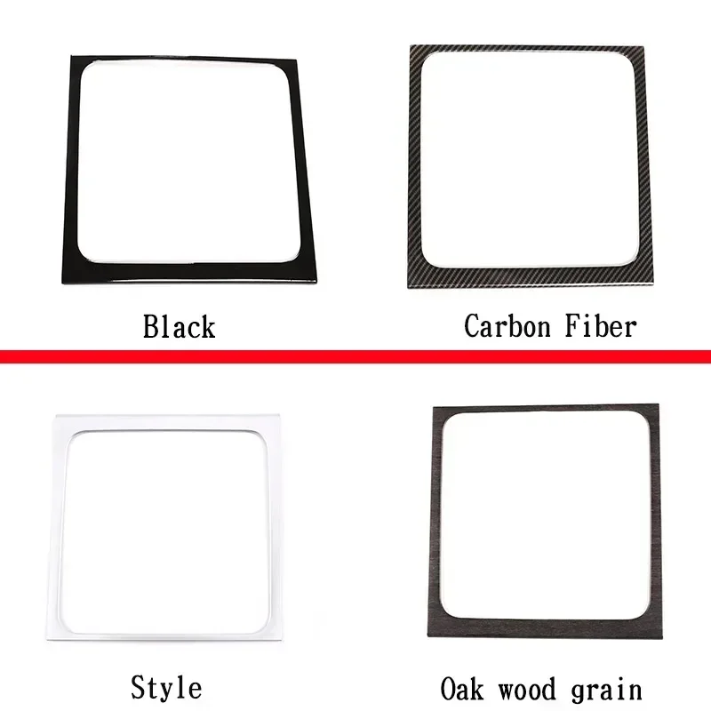 

For 2020-2024 Land Rover Defender 110 ABS car central control storage box outer frame decorative stickers interior accessories