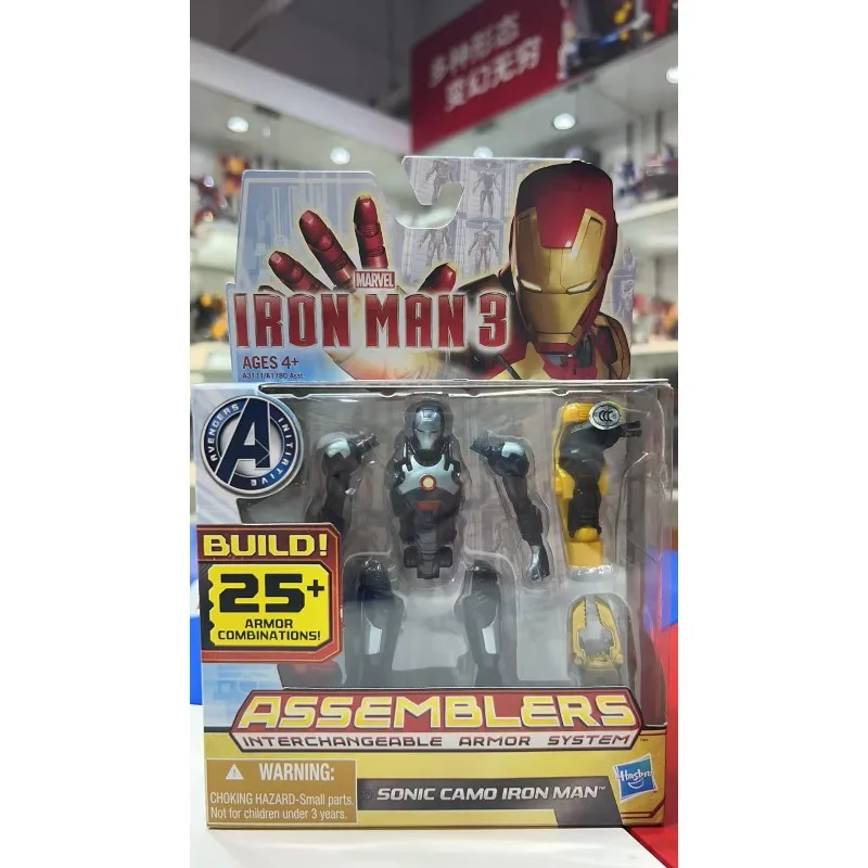 هاسبرو الأصلي الرجل الحديدي 3 أنيمي الشكل MK42 تجميعها دمية مارفل كاريكاتير 3.75 ألعاب شخصيات الحركة للبنين بنات أطفال هدية #3