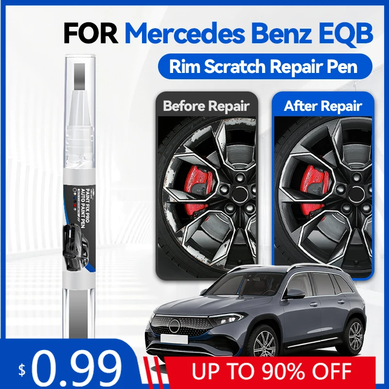 

Карандаш для подкраски колесных дисков Mercedes-Benz EQB, средство для ремонта царапин, аксессуар для самостоятельного ремонта авто, белый, 149
