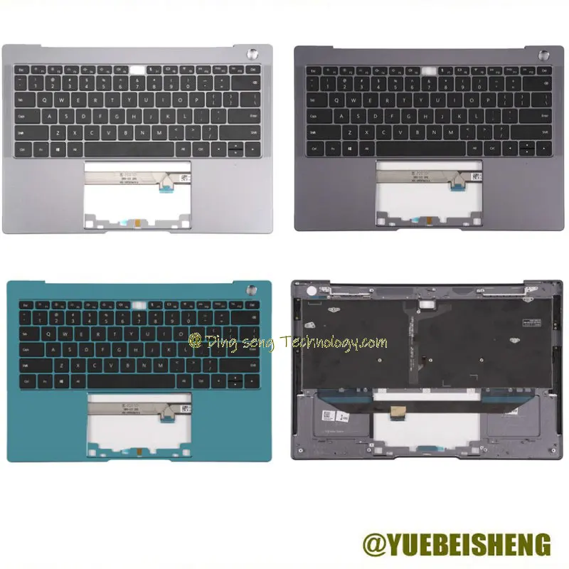 New/org For Huawei Matebook X Pro Mach/Machc/Machr Series MACH-W19 MACHR-W19 Palmrest US keyboard upper cover Backlight