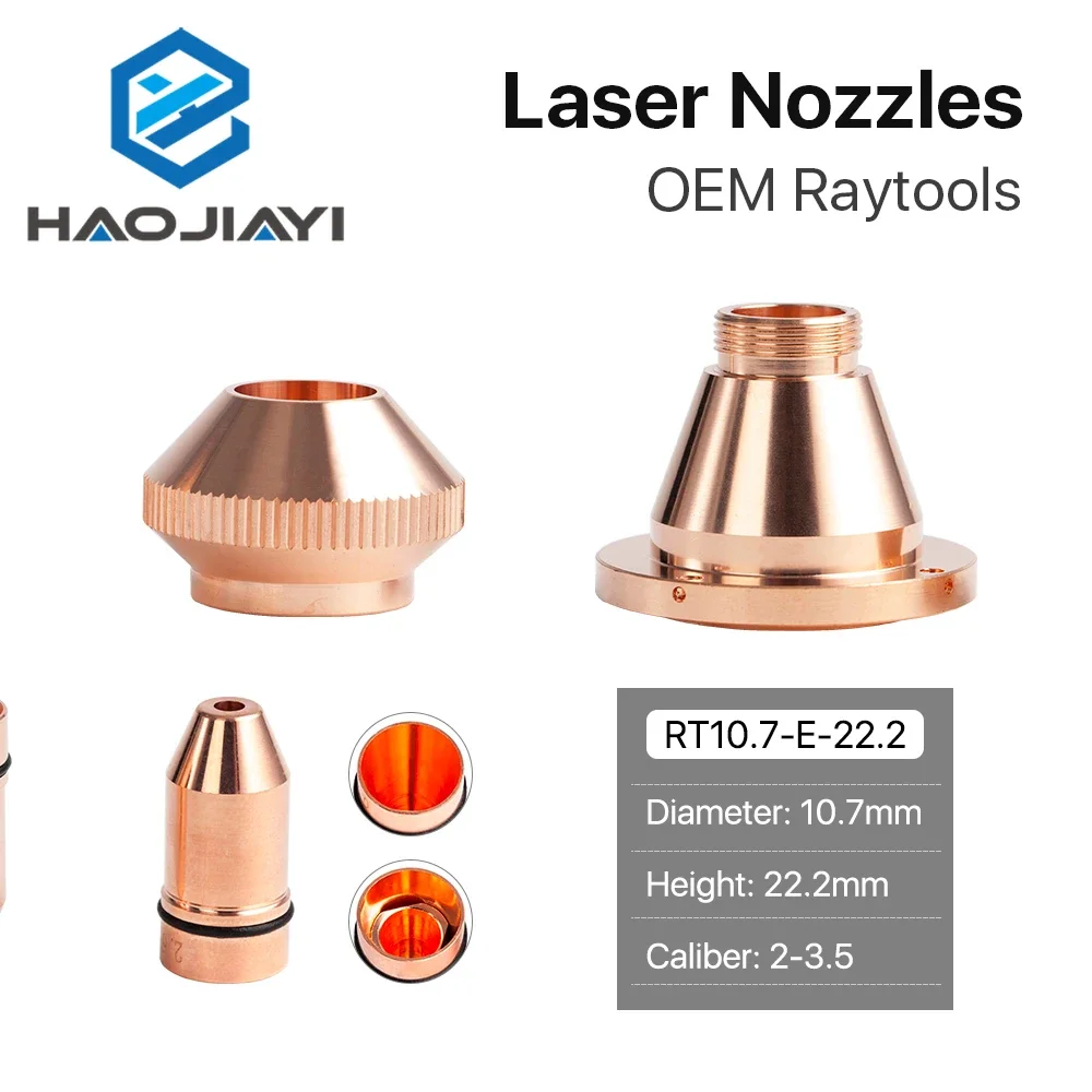 Bullet Laser Nozzle Single/Double Layer Caliber 0.8 - 4.0 For CINCINNATI Lasermech Fiber Laser Cutting Machine 1064nm