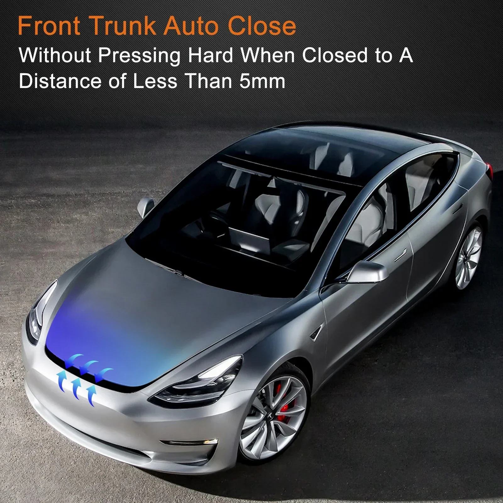 Uppgraded Electric Soft Closing Lock For Tesla Model Y 2021-2024 Soft Close Auto Lock Car Lock Accessories Lightweight Alloy