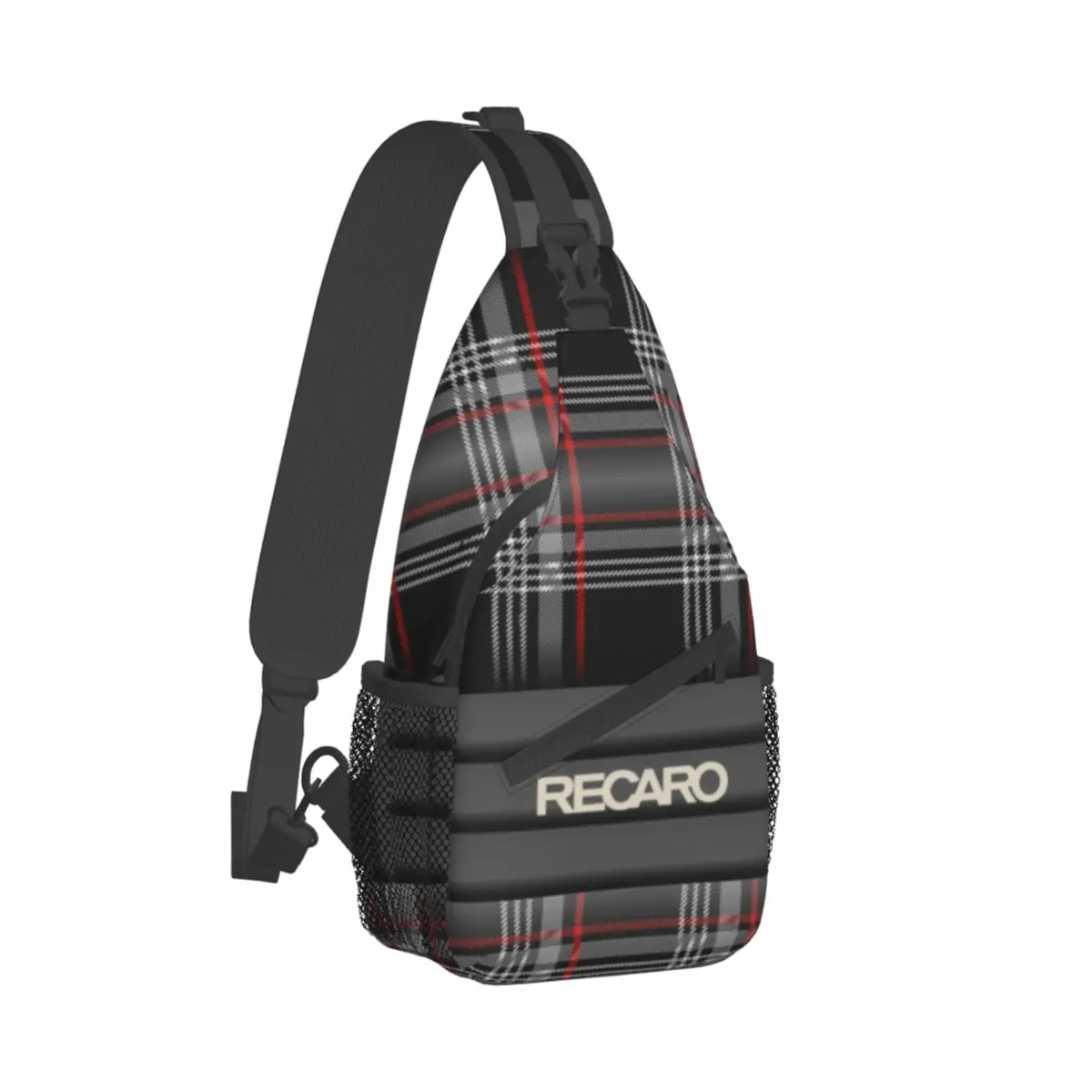 RECARO-bandolera de pecho para hombre y mujer, mochila de hombro para senderismo al aire libre