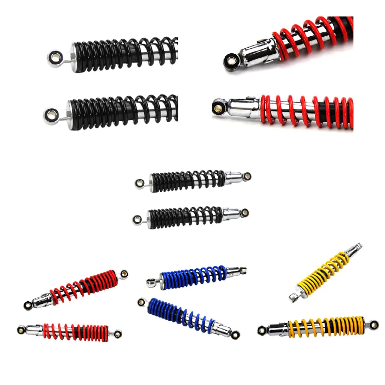 

Shock Absorbers Metal Rear Struts Motorbike Spare Suspension Kit for Riding Comfort for Wuyang WY