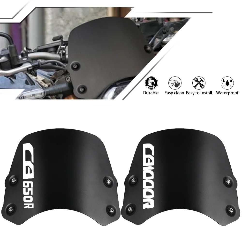 

FOR HONDA CB650R CB 650R CB 1000R Neo Sports Cafe Windshield Wind Screen Extention Kit 2018 2019 2020 2021 2022 2023 Motorcycle