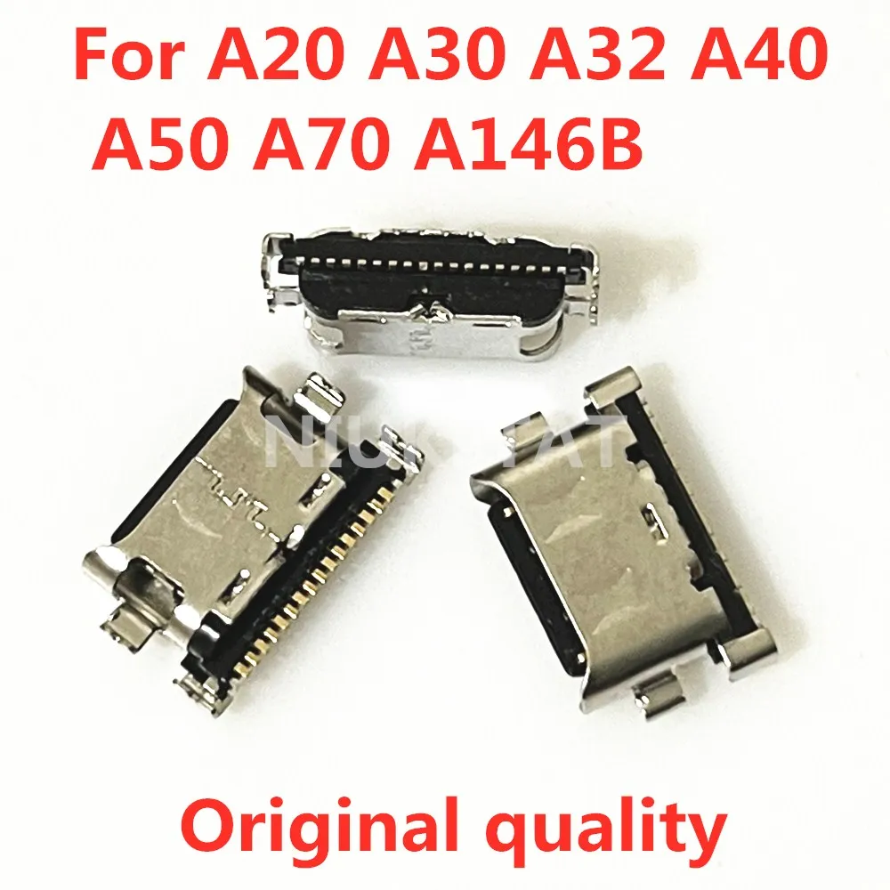 10-100szt Nowe złącze portu ładowania USB Wtyczka 18Pin Do Samsung Galaxy A20 A205F A30 A305F A40 A405F A50 A505F A70 A705F