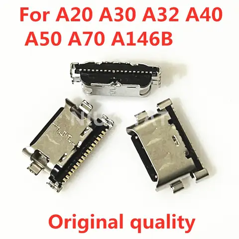 10-100pcs New USB Charging Dock Port Connector Plug 18Pin For Samsung Galaxy A20 A205F A30 A305F A40 A405F A50 A505F A70 A705F