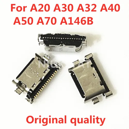 Imagen 1 del producto 10-100 Uds nuevo conector de puerto de carga USB enchufe de 18 pines para Samsung Galaxy A20 A205F A30 A305F A40 A405F A50 A505F A70 A705F