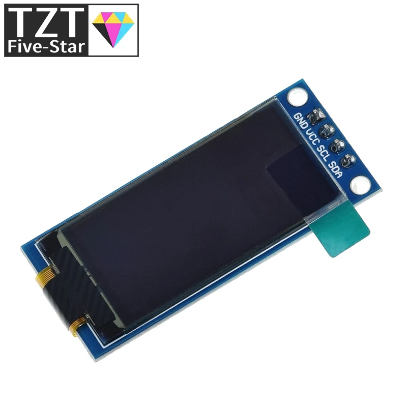 Pantalla OLED de 1,3 pulgadas, módulo de pantalla Vertical, 64x128, SH1107, 1,3 ", para arduino