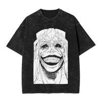 Japanese Anime Solo Leveling T Shirt Sung Jinwoo Cartoon T Shirts Short Sleeve Aesthetic Tops Summer Casual Oversize Clothes