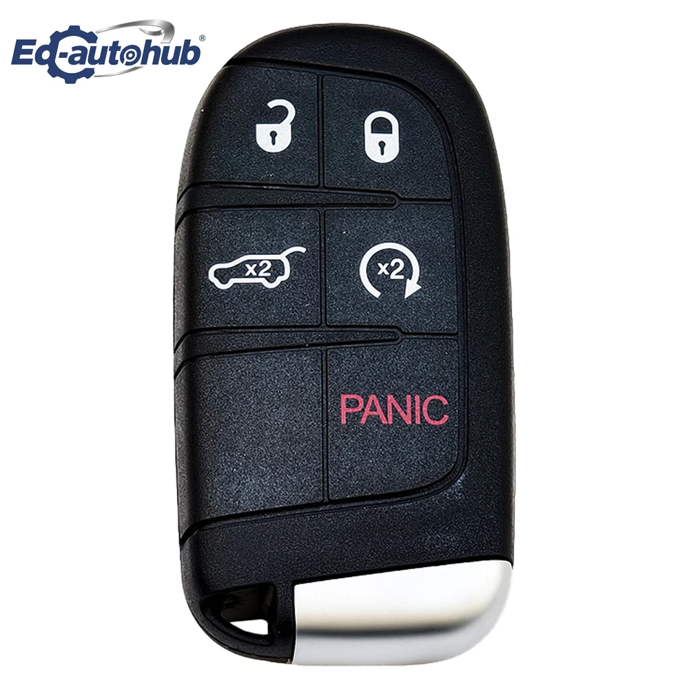 

Для Jeep Grand Cherokee 2014-2019, Jeep Compass 2017-2019, Dodge Challenger 2015-2019: Корпус выкидного ключа-брелока с 5 кнопками