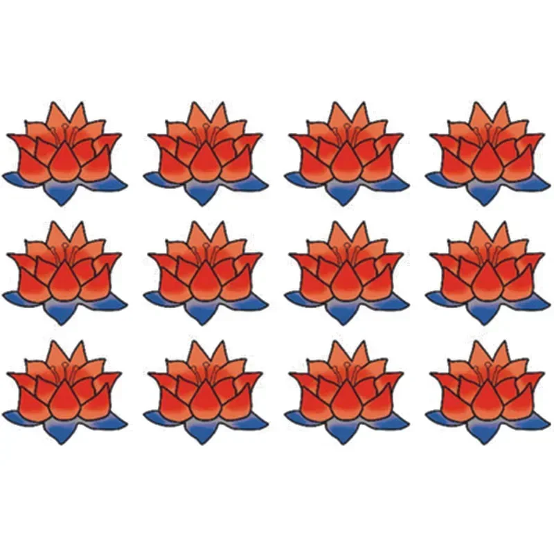 Anime Oosaki NANA lotus tattoo sticker Cosplay Waterproof temporary tattoo stickers Adult Unisex Prop Accessories Halloween