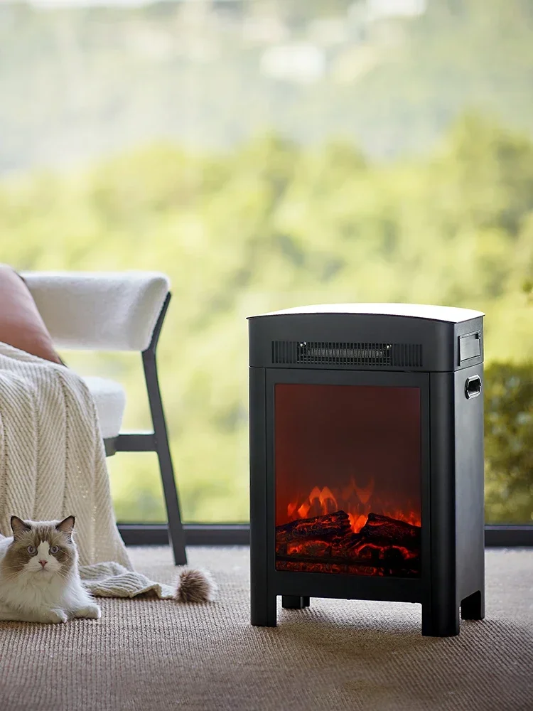 Calentador nórdico, calentador electromecánico, chimenea eléctrica de llama de simulación doméstica, estufa de barbacoa