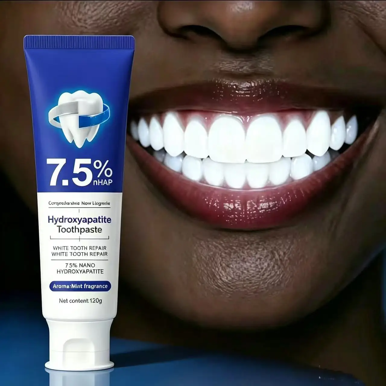 7.5%Nano Hydroxyapatite Toothpaste Remover Coffee Tea Stain Improve Bad Breath Prevent Caries Teeth Whitening Toothpaste