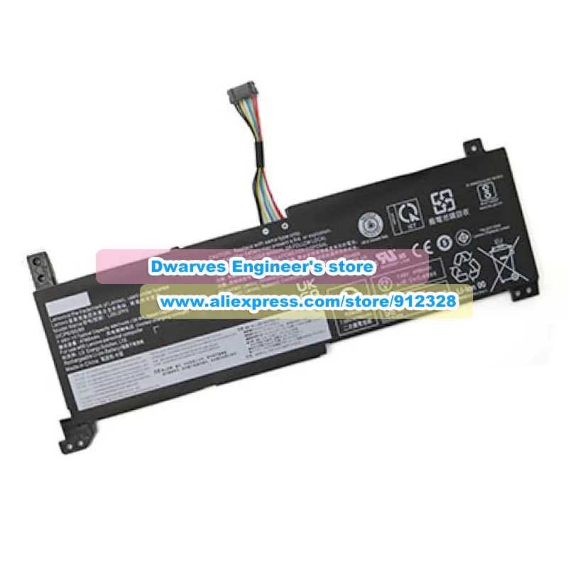 Imagem -02 - Bateria Genuína para Lenovo L20b2pf0 L20c2pf0 L20d2pf0 L20l2pf0 L20l2pf0 L20m2pf0 768 v 38wh para V14 V15 V17 G2-itl 82kme 2n82kb 82me 82me 82me 82nx