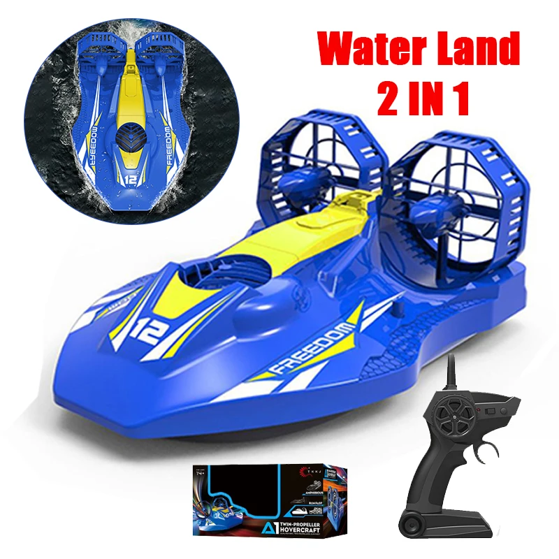 

2.4G Water Land 2 IN 1 Amphibious Drift Car 4CH Remote Control High Speed Boat RC Stunt Car For Children Electric Outdoor Toy