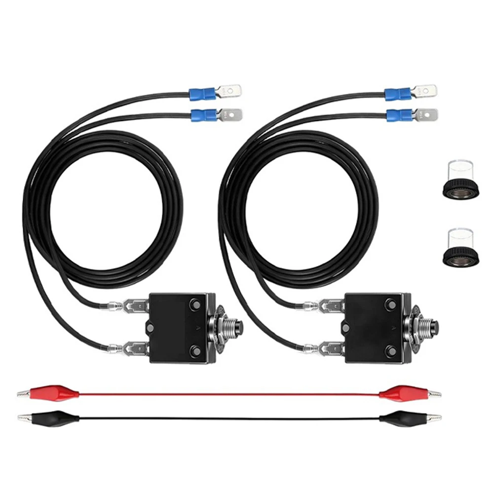 3 Amp 5 Amp Resettable Fuse Set for HVAC Air Purifier Controls Circuits and Marine Autopilot Power Distribution