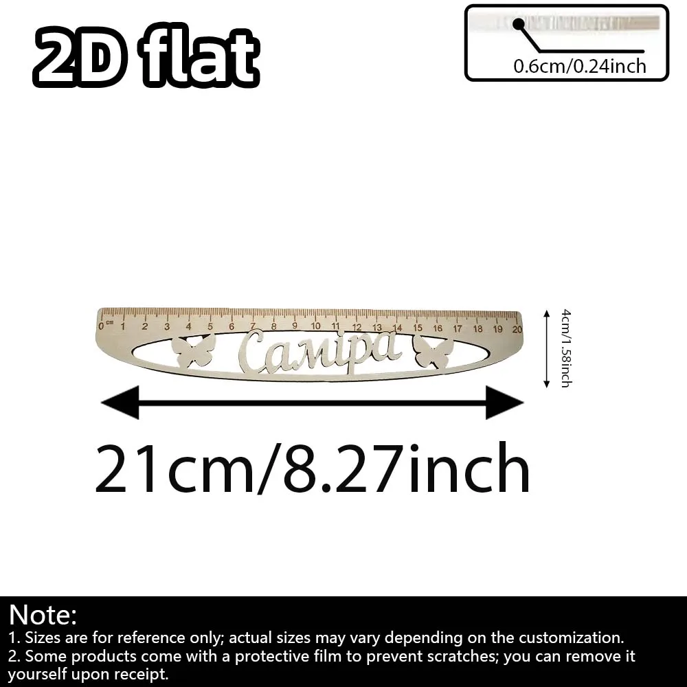 Personalized Wooden Ruler with Custom Name Engraving, Perfect School Gift for Teacher Appreciation, Unique Educational Tool