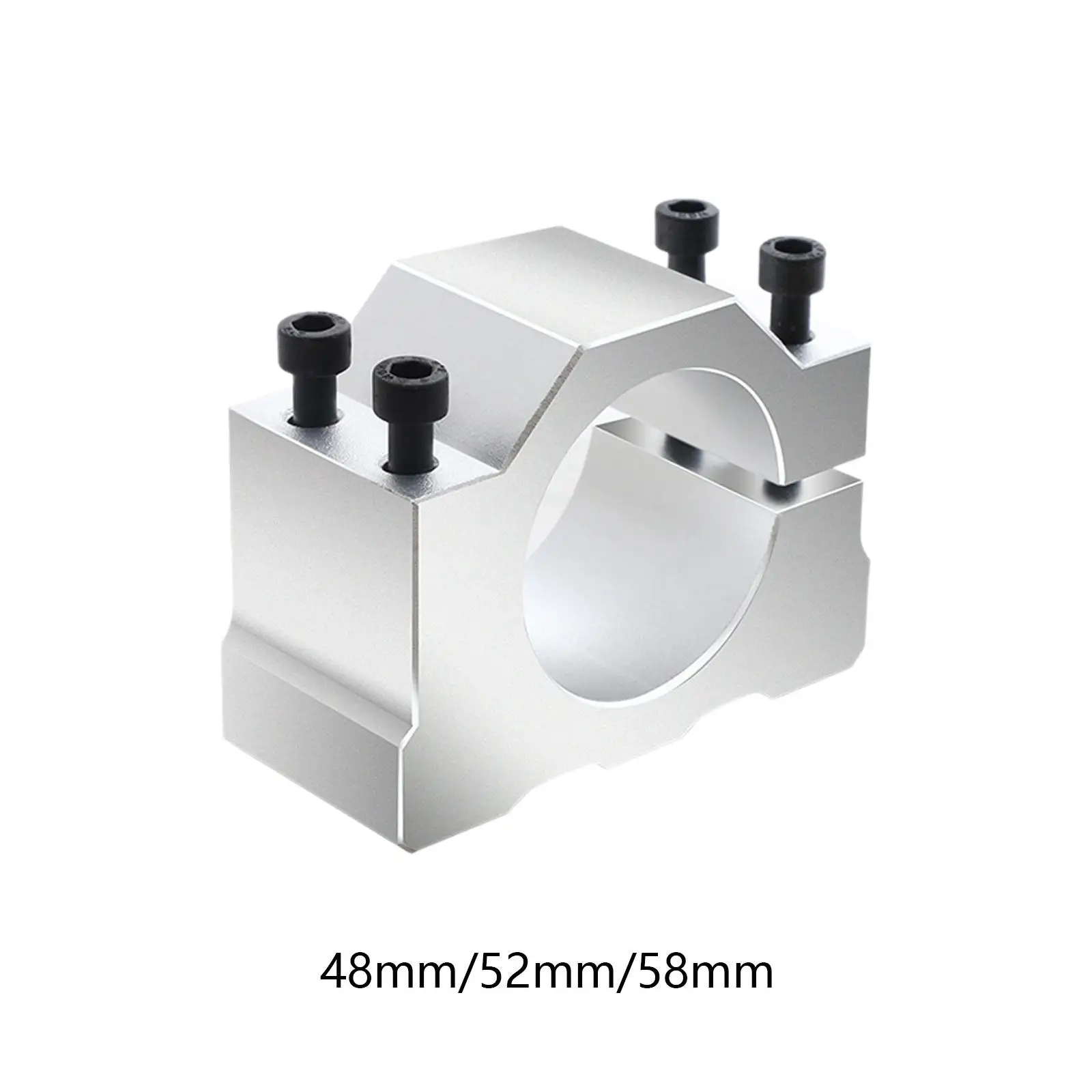 Spindle Motor Mount Bracket Aluminum Alloy Easy Installation Spindle Motor Base Holder for Router CNC Machine Milling Machine