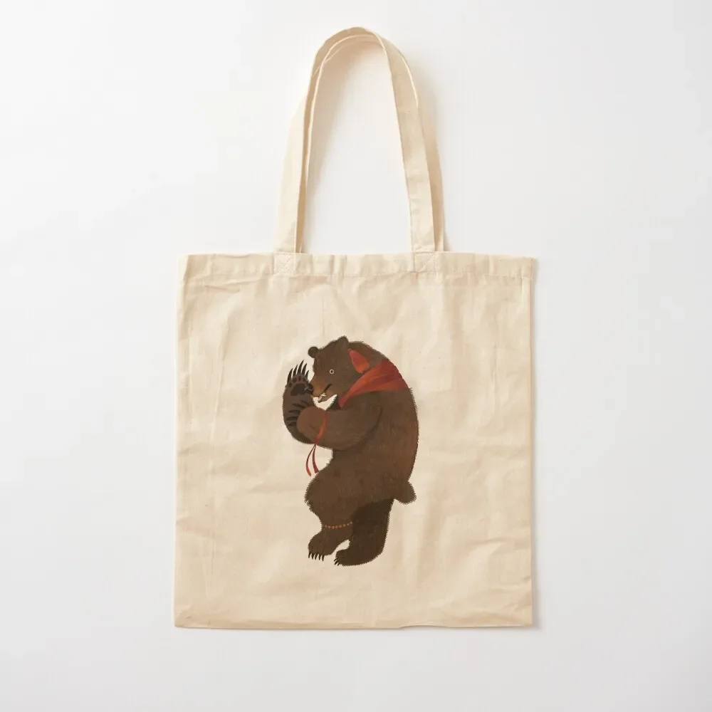 The Bears of Com?ne?ti Tote Bag shopping bag logo Beach bag Women's Fabric