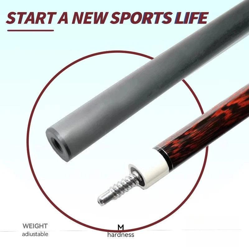High Quality Carbon Fiber Pool/Cue Radial Joint Adjustable Weight Light Weight
