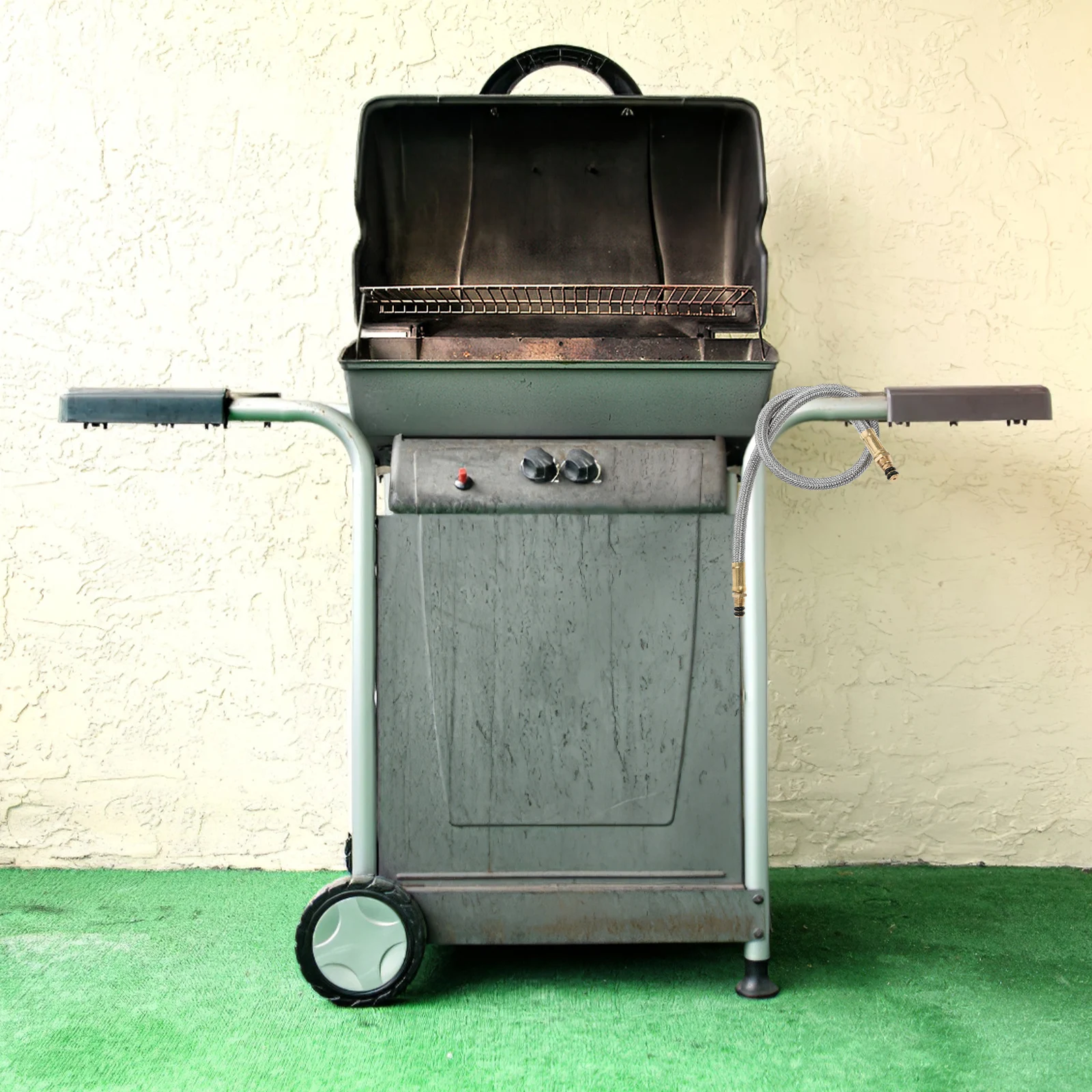 

1pc Universal Camping Gas Adapter Hose Flat Canister Stove Extension Durable Propane Burner Flexible Hose