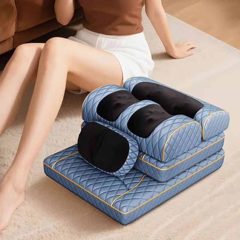 

Многофункциональный массажный матрас, электрический массажный матрас для плеч, талии, спины, разминания вибраций, массажная подушка для всего тела с подогревом, расслабление тела