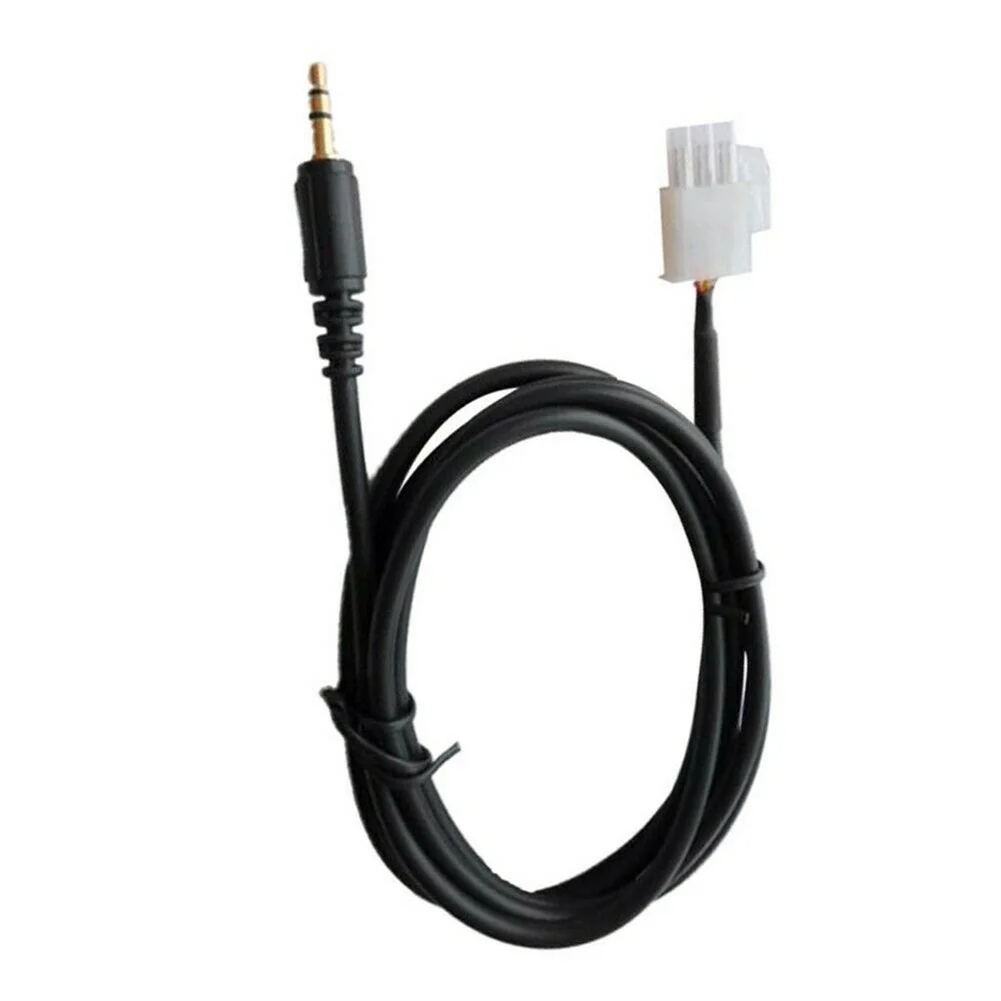AUX Adapter Motorcycle Audio Cable, Cabo Auxiliar, 3.5mm, 3 Pin, Comprimento 1.5m, 1Pc