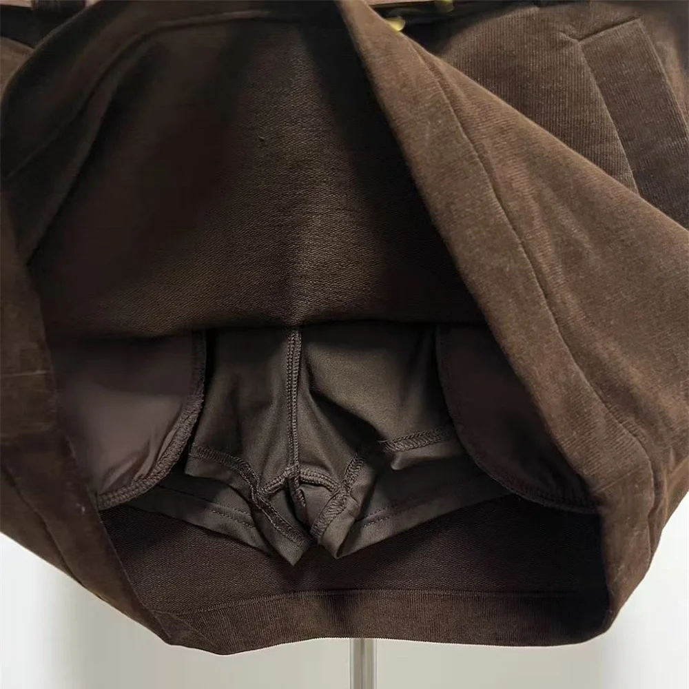 تنورة قصيرة نسائية صيفية موديل 2025 مع حزام، جاهزة، عالية الخصر، طراز Y2K، موضة جديدة، جودة عالية، تنورة متعددة الاستخدامات #6