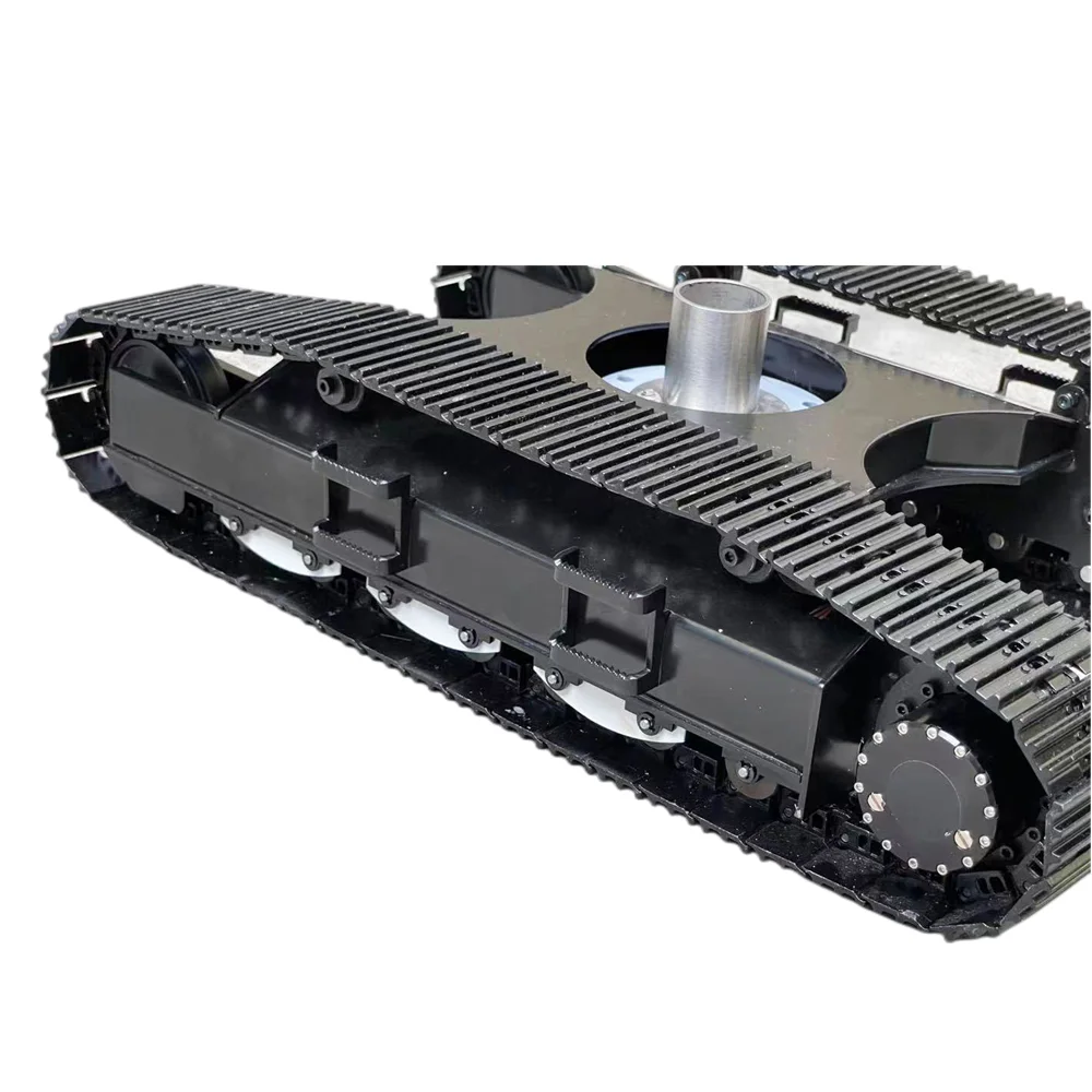 In Stock!!!Full Metal Planetary Gear Drive Undercarriage Track Chassis For 1/12 Scale RC Hydraulic Excavator Model