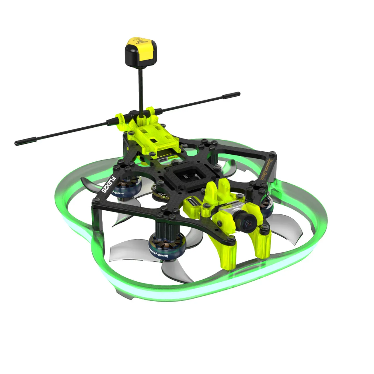 SpeedyBee Flex25 Analog Cinewhoop Simulated RunCam Phoenix 2 Nano Circle Rider Cinewhoop FPV UAV