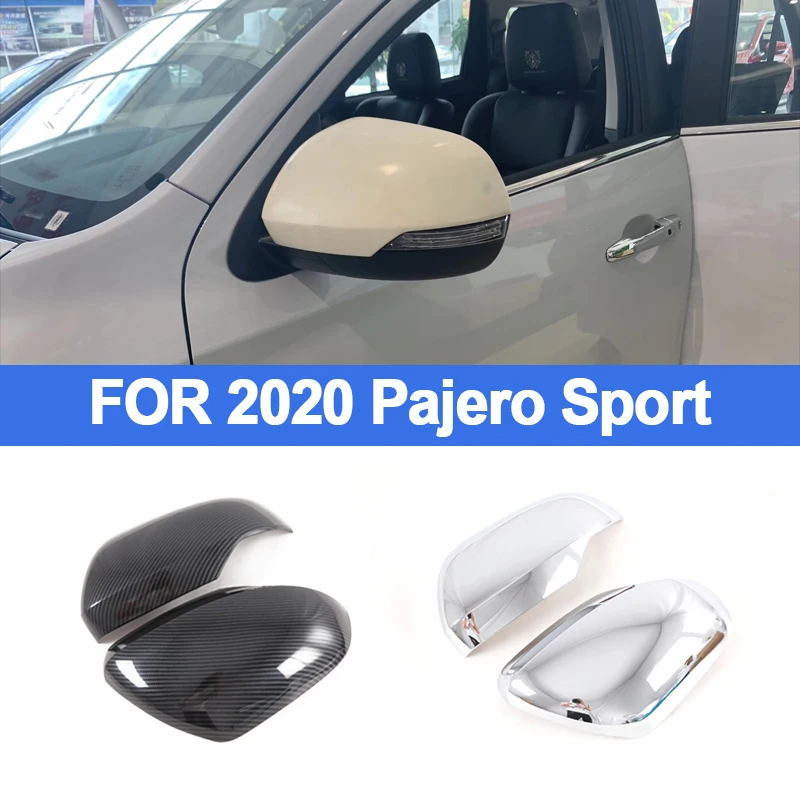 2020年三菱パジェロスポーツ用外装リアビューミラー装飾カバーハウジングオーナメント車外装改造パーツ