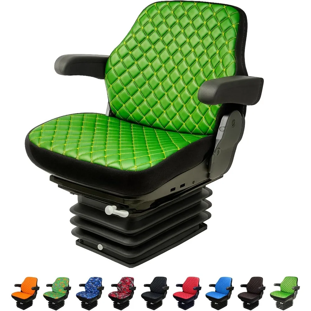 

Heavy Duty Tractor Seat Cover for Cabinet Tractors Without Headrest, Seat Cover for John Deere Tractor, Camuflage Pattern, 8 Col