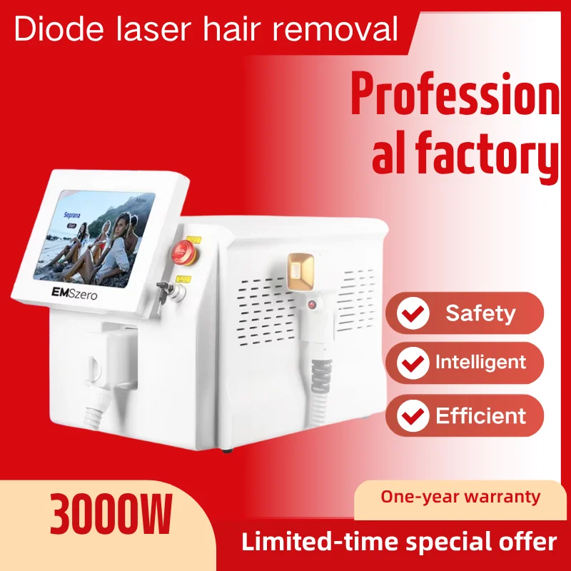 

New Portable Ice Platinum 808nm Diode Laser Hair Removal Machine 755 808 1064nm Painless permanent Hair Epilation 08