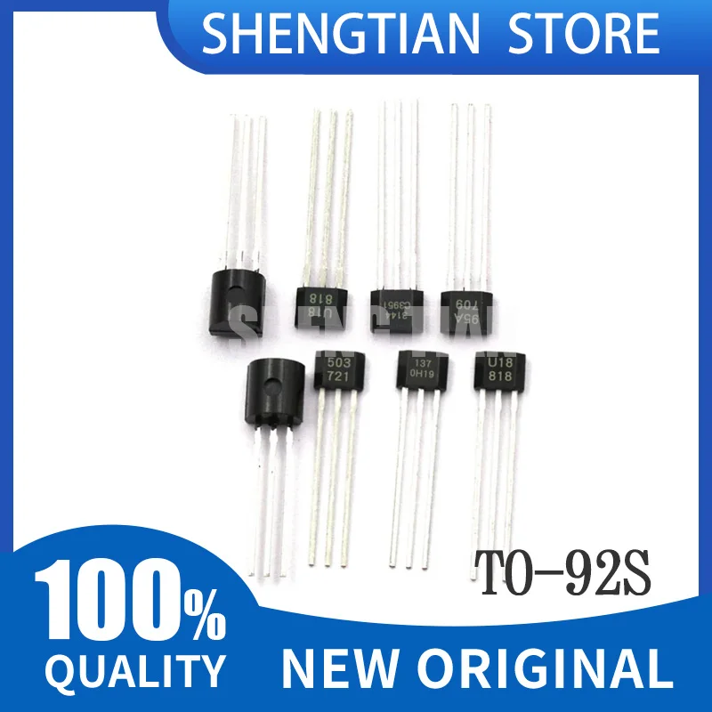 (10piece)100% New SS40AF A1302KUA ATS177 SS41F SS495A SS49E A3144E US1881 AH3503 OH137 ATS177 HAL276 TL431ACLP TO-92 Chipset