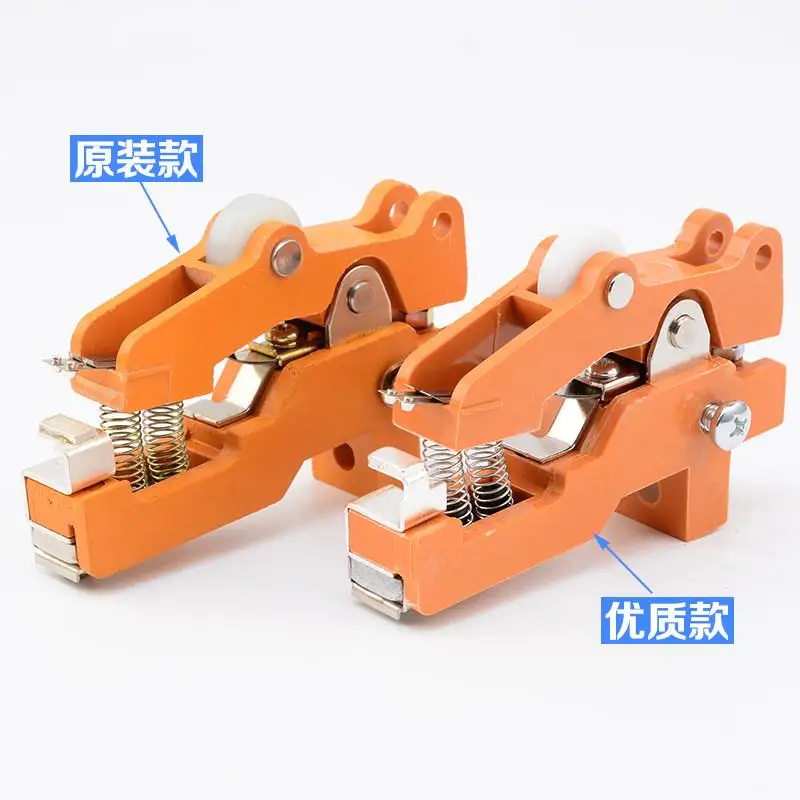 2Pcs pull elevator hall door auxiliary door lock TKB-1A TKB-1D single and double wheel limit switch