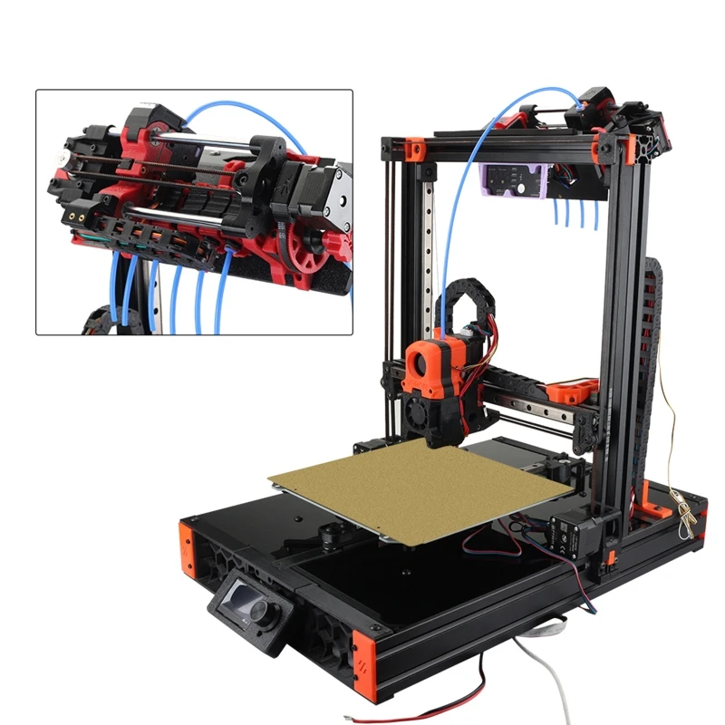 N:6 Enrager Rabbit Carrot Feeder Ercf Multi Material Stepper Drivers TMC2209 MMU Kit for Voron 2.4