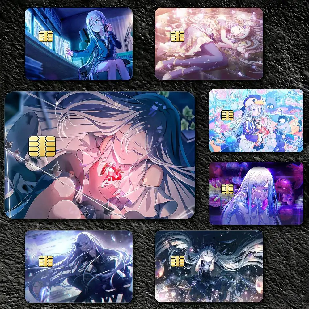 

P-Project S-SEKAI Kanade Yoisaki Sticker Decoration Creative Bank Card Bus Metro Waterproof Sticker