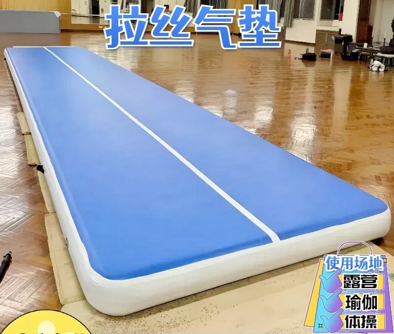 Hot Sale Gymnastic Mat Inflatable air Tumble Track air Track Tumbling Mat air Track Trampoline for Sale 3mx2mx0.2m - view 4