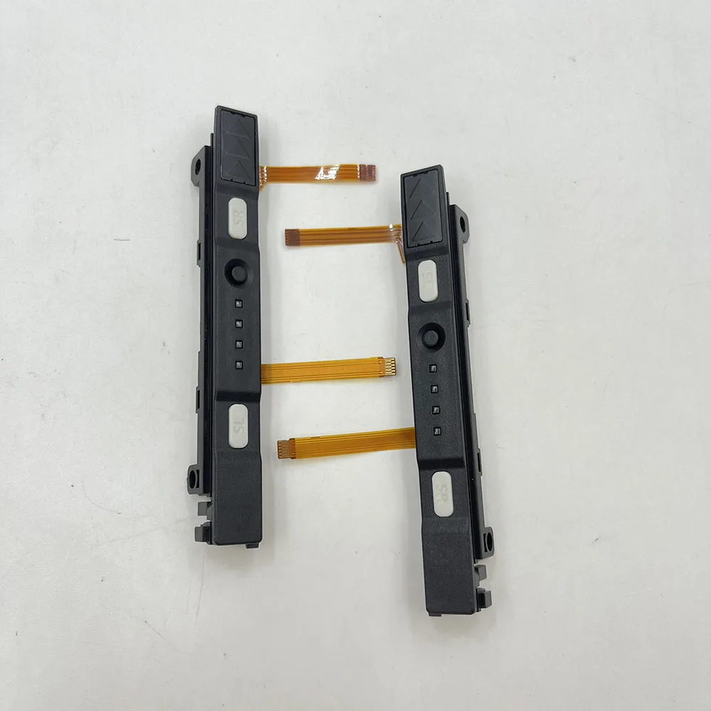 1 زوج استبدال ل Joy con اليسار اليمين المنزلق السكك الحديدية ث/SL SR زر للتبديل Joycon تحكم إصلاح ث/الكابلات المرنة