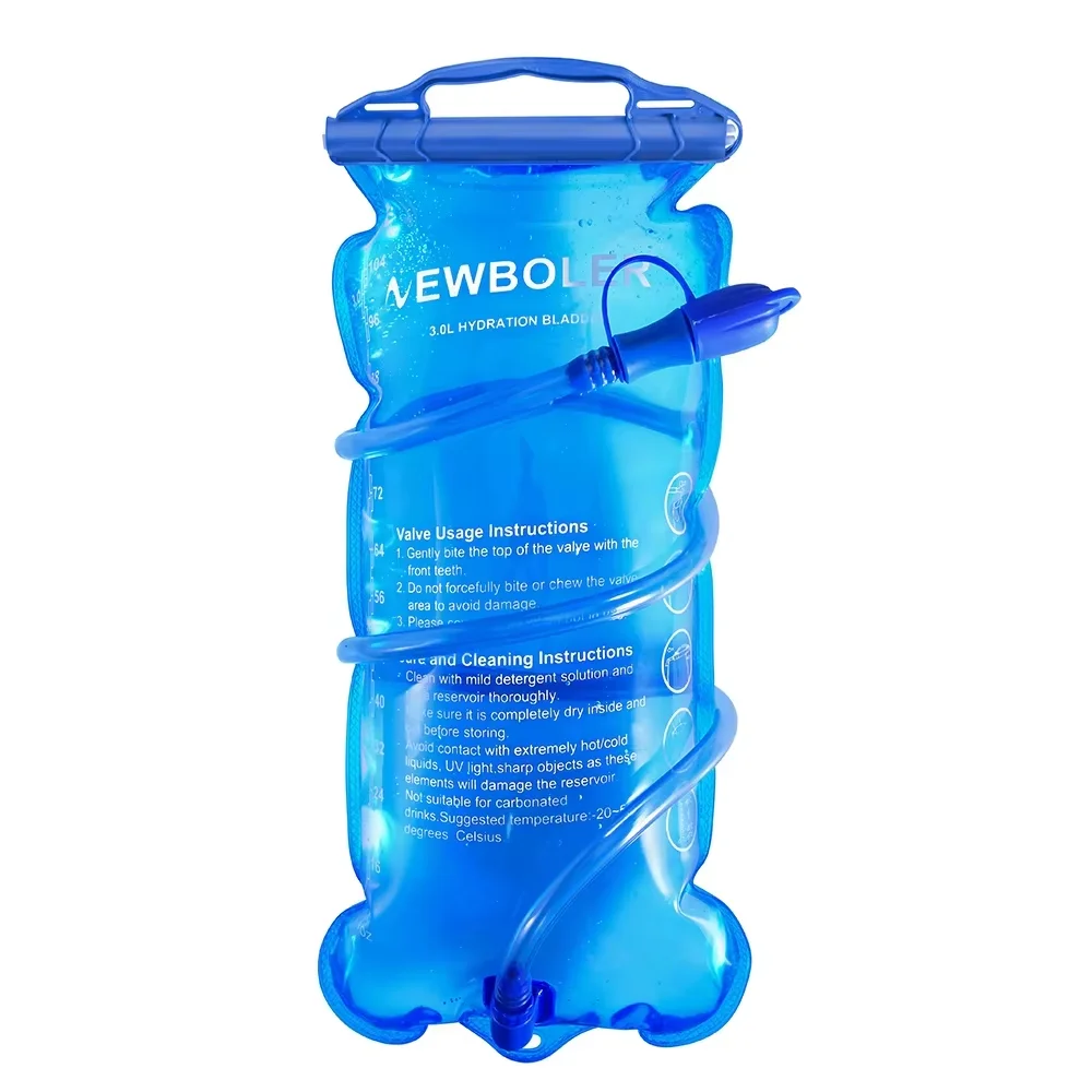 AliExpress NONE NEWBOLER 1L 1.5L 2L 3L Outdoor Sport Camping Water Bladder Running Sport Bike Soft Water Bottle Folding Soft Flask Water Bag