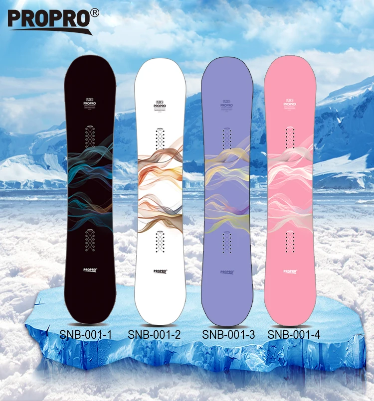 PROPRO Freestyle Man Adult Winter Outdoor Sports Snowboard All Mountain Snowboard Fiber Glass Camber Style Snowboard