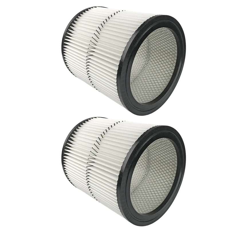 17884 Vacuum Filter For Craftsman 9-17884 17920 17937 17935 Cartridge Filters For Dry Or Wet 6/8/12/16 Gallon Vacs 2Pcs